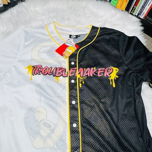 THE SIMPSONS JERSEY TROUBLEMAKER BART SIMPSON SIZE 3X - Picture 2 of 6